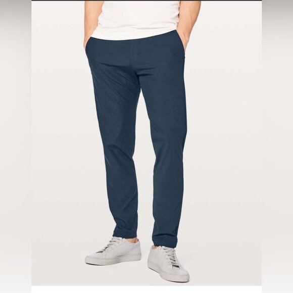 Lululemon Commission Slim Warpstreme Casual Relaxed Stretch True Navy pant 36 - Picture 6 of 6